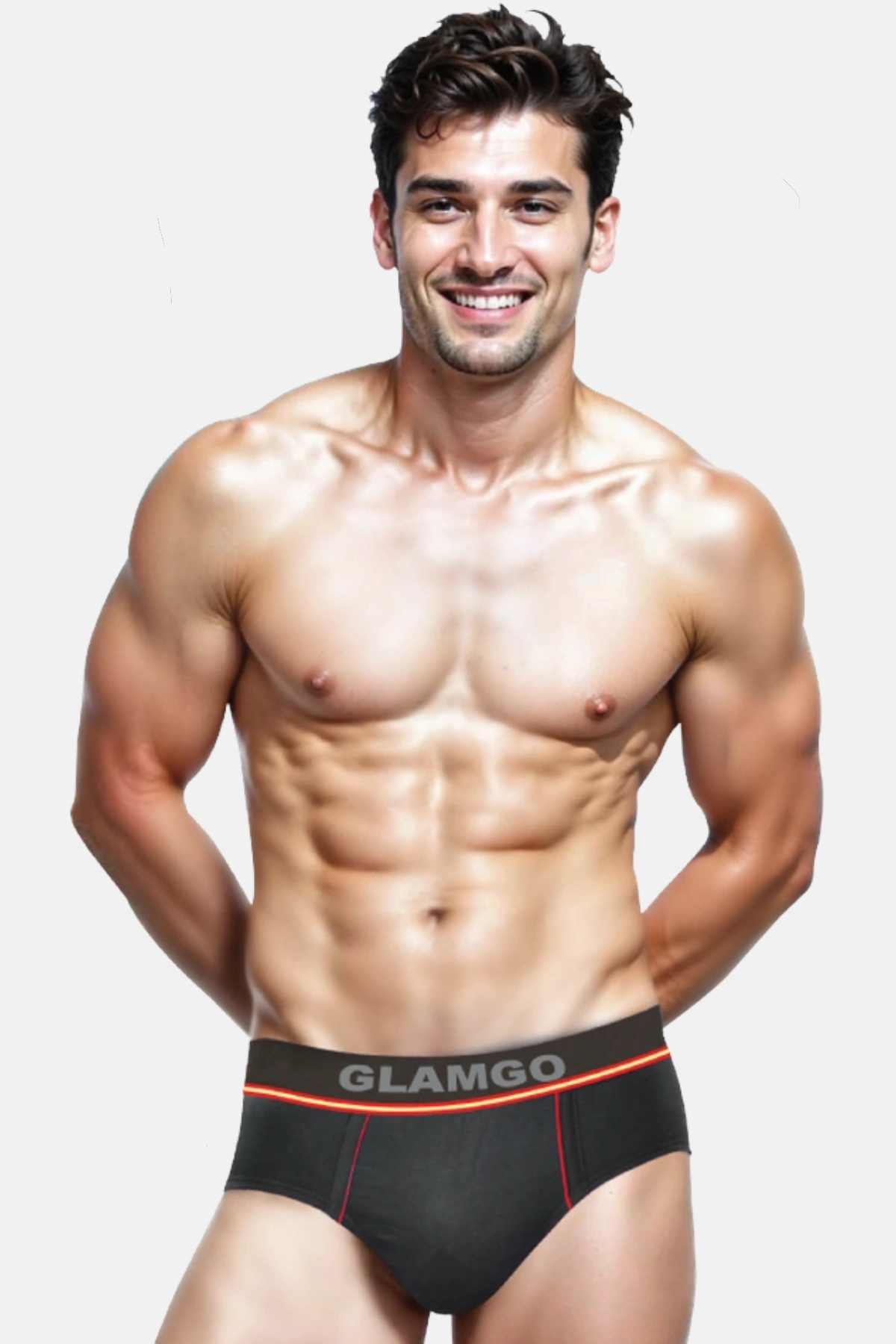 Glamgo Men's Cut Underwear Briefs